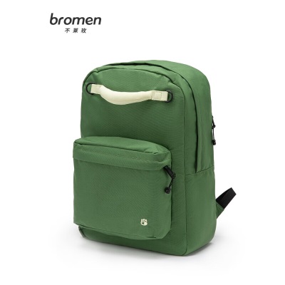不莱玫（bromen bags）不莱玫短途旅游背包大容量电脑双肩包女大学生上课包初高中书包s367gc
