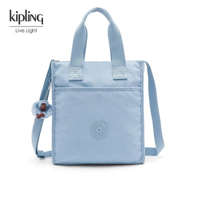 Kipling女款轻便帆布新款时尚竖托特包斜挎包INARA系列s366pc