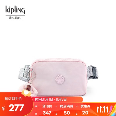 Kipling2023新款轻便时尚休闲小包包腰包胸包斜挎包DIEDREs366pc