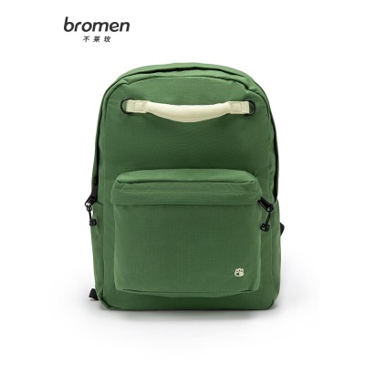 不莱玫（bromen bags）不莱玫短途旅游背包大容量电脑双肩包女大学生上课包初高中书包s367gc