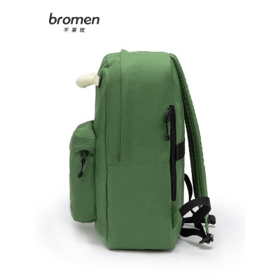 不莱玫（bromen bags）不莱玫短途旅游背包大容量电脑双肩包女大学生上课包初高中书包s367gc