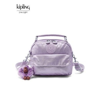 Kipling女款包包多背法包包小方包单肩包手提包斜挎包PUCKCANDYs366pc