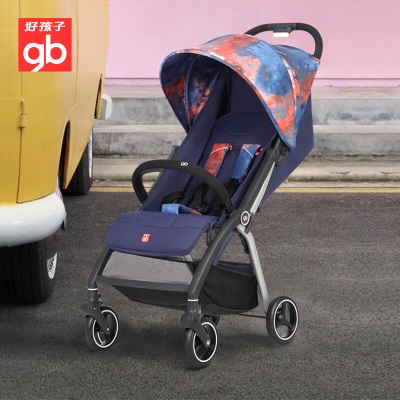 好孩子（gb）婴儿推车可坐可躺轻便遛娃易折叠婴儿车0-3岁用s372p