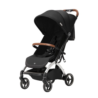 好孩子（gb）婴儿车推车可坐可躺 宝宝遛娃 避震轻便 ORSA 黑色s372p