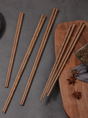张小泉加长筷子防烫捞面吃火锅用油炸超长加粗炸油条的公家用木筷s374