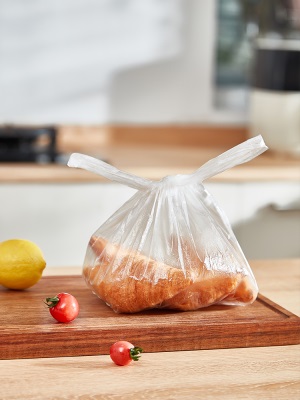 张小泉保鲜袋食品级家用冰箱冷藏袋点断背心式收纳加厚超市连卷袋s374