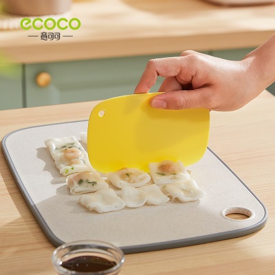ecoco切面刀家用硅胶刮板刮刀食用级揉面团蛋糕切刀专用烘焙工具s375g