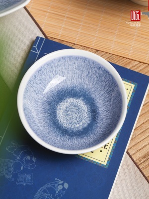 顺祥陶瓷中式餐具好看好洗的碗釉下彩盘碗易清洁洗碗机微波炉适用s379