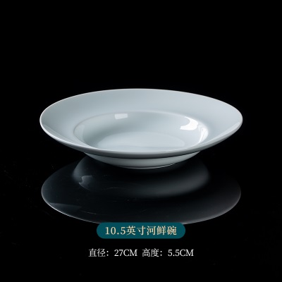 酒店餐厅创意异形菜盘私房菜盘子特色中餐盘饭店专用餐具碗碟套装s380