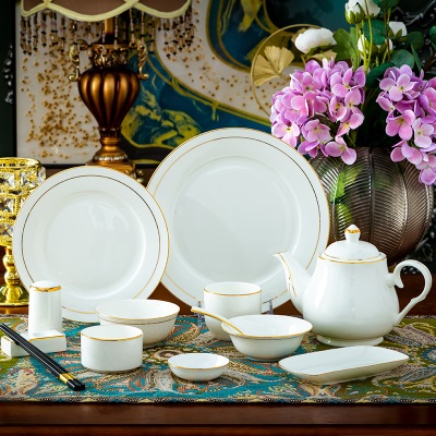 景德镇陶瓷 瓷器 家用米饭碗盘 单碗 散件任意组合搭配DIY创意碗s380