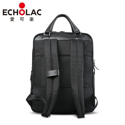 爱可乐（Echolac）商务休闲通勤双肩电脑包 扩展层时尚潮流男士背包15英寸 CKP791s386
