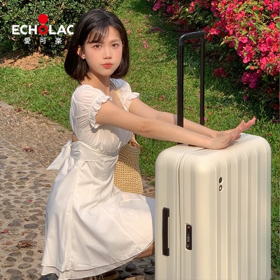 爱可乐（Echolac）万向轮行李箱旅行箱密码箱防刮旅游出差箱登机箱s386