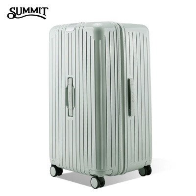 莎米特大容量行李箱女拉杆箱男万向轮旅行箱可托运PC2052-26英寸浅绿色s382