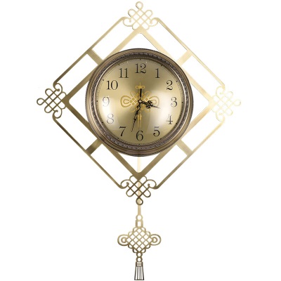 北极星（POLARIS）座钟金属座钟创意客厅壁钟时尚大气豪华时钟现代石英钟表8312s397