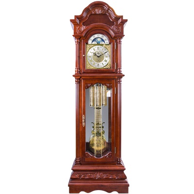 北极星（POLARIS）落地钟高档实木座钟欧式时尚现代客厅立钟机械钟装饰钟s397