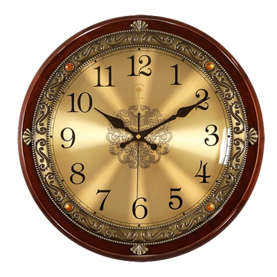 北极星（POLARIS）挂钟客厅时钟简约新中式创意家用钟表石英钟s397