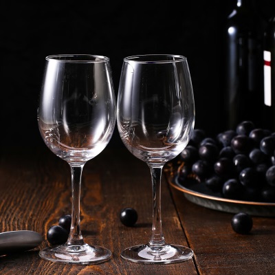 乐美雅（Luminarc）红酒杯葡萄酒杯高脚杯酒具套装无铅玻璃杯470ml*4品味礼物s409