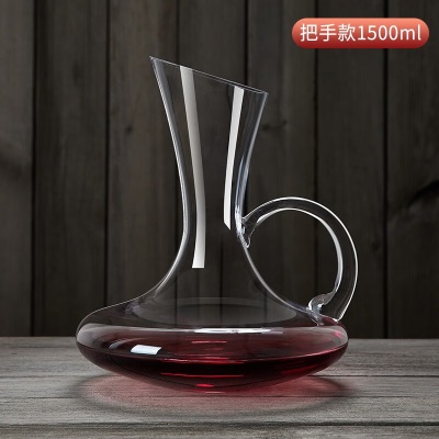 青苹果（QINGPINGGUO） 欧式水晶加厚红酒醒酒器套装家用玻璃葡萄酒个性创意快速分酒器s410