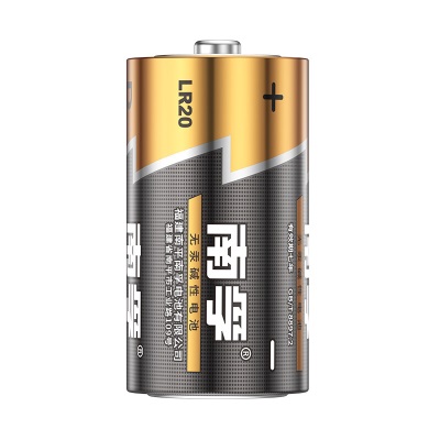 南孚1号碱性电池2粒 大号电池 适用于热水器/煤气燃气灶/手电筒/电子琴/挂钟等s411