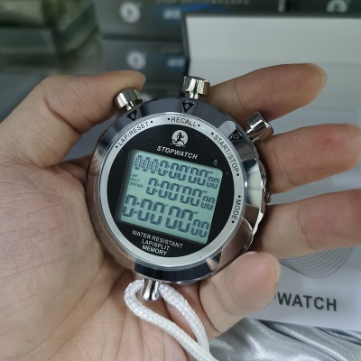 追日秒表 金属秒表 电子秒表 跑步计时器 闹钟 田径秒表 定时器 节拍器 PS-668s426