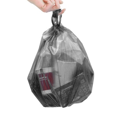 妙洁 垃圾袋背心式一次性办公家用厨房垃圾分类可手提点断式塑料袋s422