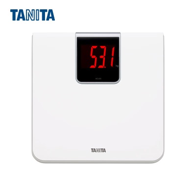 百利达（TANITA） HD-395 电子体重秤 人体秤家用精准减肥用 100克起称 日本品牌健康秤s425