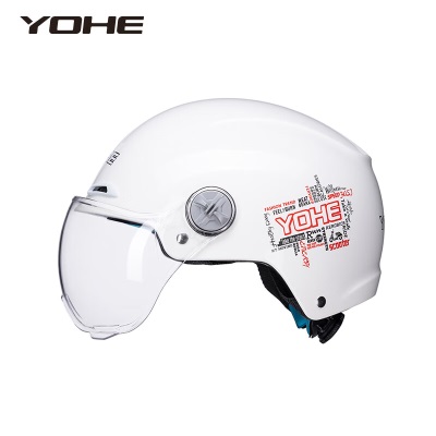 永恒（YOHE）头盔电动车3c认证夏季摩托车头盔男女电瓶车安全帽四季通用半盔DK1s431s433