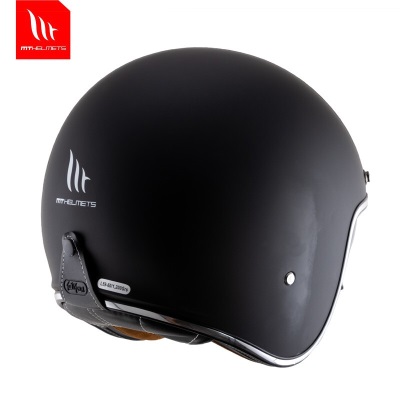 MT HELMETS摩托车头盔夏季透气哈雷复古半盔电动机车安全帽s437