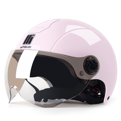 摩托立方（MOTOCUBE）3C认证101-2S电动车头盔女夏季半盔男摩托车安全帽s436