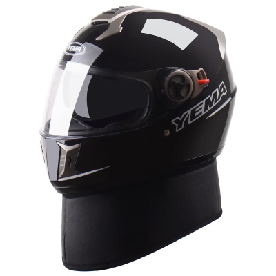 野马（YEMA）3C认证828S摩托车头盔男冬季全盔双镜片机车安全帽 四季通用 均码s436