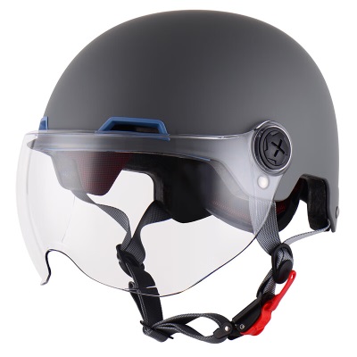 野马（YEMA）3C认证351S电动车头盔女夏季摩托车安全帽男电瓶车半盔s436