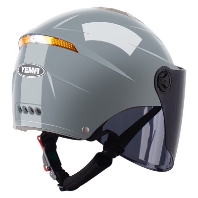 野马（YEMA）3c认证327S电动摩托车头盔女夏季防晒安全帽男轻便式半盔 均码s436