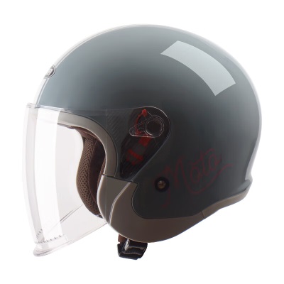 野马（YEMA）3C认证633S电动摩托车头盔男女四季通用半盔电瓶车安全帽 冬季 均码s436