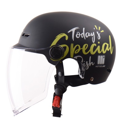 MOTOCUBE 3C认证357S电动车头盔男女电瓶车半盔摩托车安全帽 四季通用 均码s436