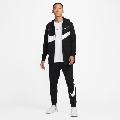 耐克（NIKE）NIKE DRI-FIT 男子速干针织全长拉链开襟训练连帽衫s477