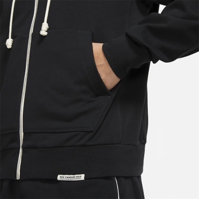 耐克（NIKE）男子全长拉链开襟篮球连帽衫 DRI-FIT STANDARD ISSUEs477