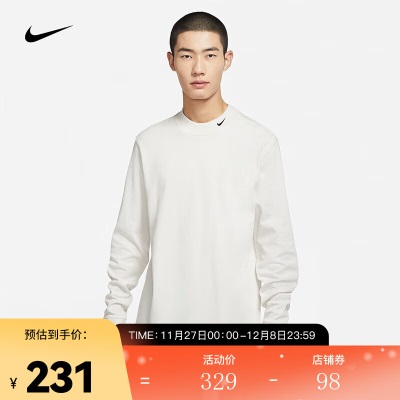 耐克（NIKE）男子长袖企领T恤 SPORTSWEARs477