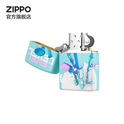 ZIPPO之宝煤油防风打火机 平面彩印 创意色彩 官方原装 礼品礼物 步步高升s453