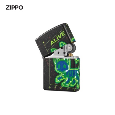 ZIPPO 之宝煤油防风打火机 创意彩印手工喷漆 官方原装 礼品礼物s453