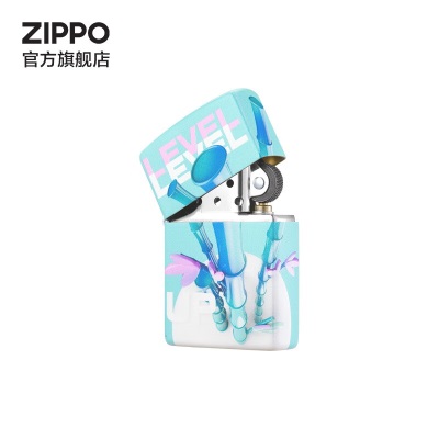 ZIPPO之宝煤油防风打火机 平面彩印 创意色彩 官方原装 礼品礼物 步步高升s453