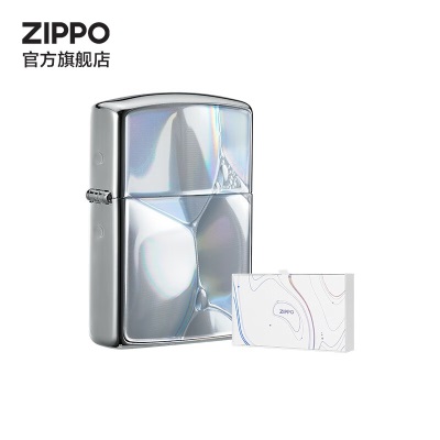 ZIPPO之宝煤油防风打火机 未来无垠系列 绚丽色彩 礼品礼物 时空幻境s453