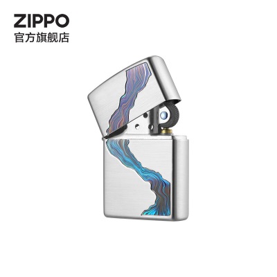 ZIPPO之宝煤油防风打火机 创意纹理拉丝工艺 官方原装 礼品礼物s453