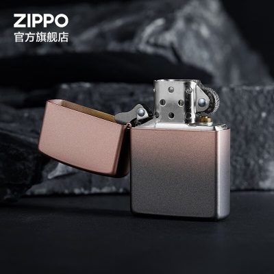 ZIPPO无界焕色—刚毅黑金 煤油防风火机 官方原装 礼品礼物s453