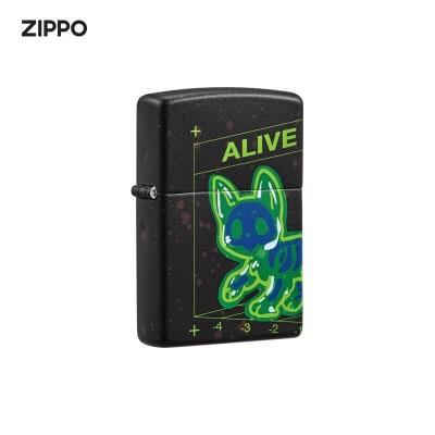 ZIPPO 之宝煤油防风打火机 创意彩印手工喷漆 官方原装 礼品礼物s453