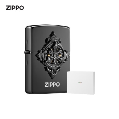 ZIPPO之宝煤油打火机 创意徽章系列 官方原装正版 礼品礼物 未来机械s453