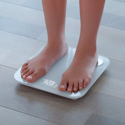 云麦好轻mini2 智能体脂秤体重秤电子秤精准称重健身运动减肥脂肪秤家用人体健康秤 可连接米家APPs455