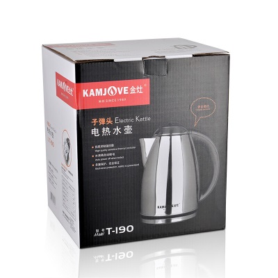 金灶（KAMJOVE）电水壶 304不锈钢烧水壶 2L大容量不锈钢电茶壶T-190s460g