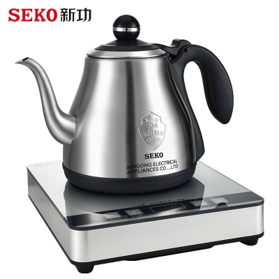 新功（SEKO） 自动上水电热水壶 智能茶台烧水壶304不锈钢电茶壶功夫电茶炉W29 深宝蓝s462