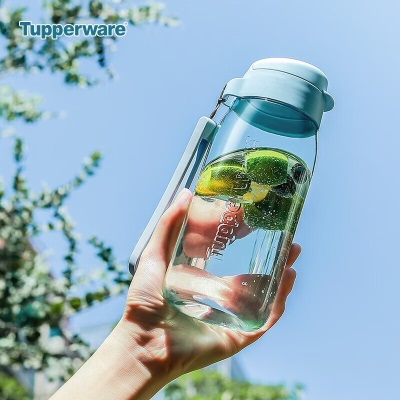 特百惠（Tupperware）乐趣550ML男女学生夏季运动水杯子可爱便携塑料水杯s467