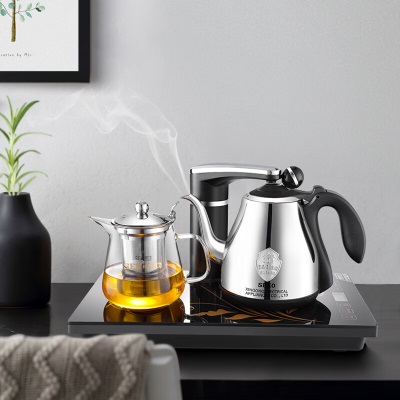 新功（SEKO） 全自动上水电热水壶保温电水壶套装智能茶台烧水壶泡茶玻璃煮茶器电茶壶F143s462